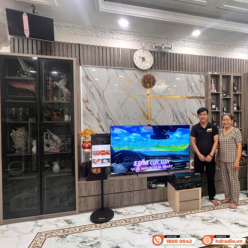khách hàng mua Dàn Karaoke JBL HK70 don tet tai hdradio