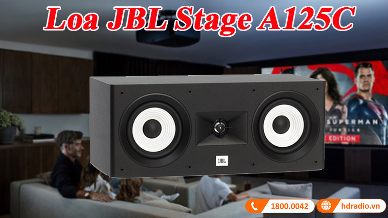 Dàn âm thanh đa năng JBL, Denon DN 04 - loa center JBL Stage A125C