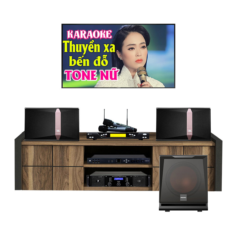 Dàn Karaoke JBL HK41 (JBL Ki510, X6000 Plus, H2600, Micro K800, Paramax D30)