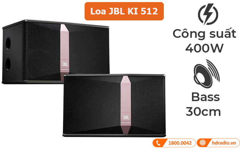 Dàn karaoke JBL HK42 Loa JBL KI 512
