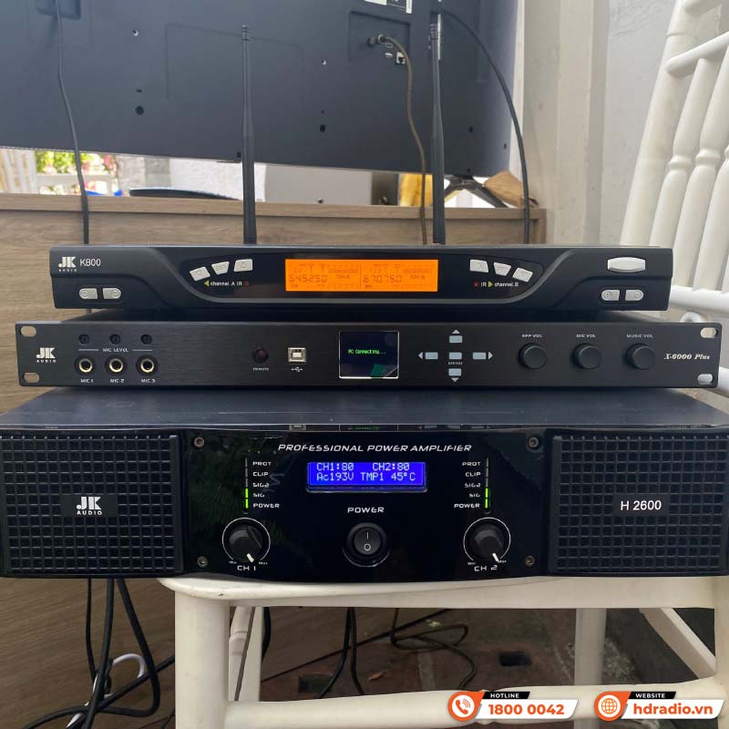 Dàn karaoke JBL HK43 (JBL Ki512, X6000 Plus, H2600, Micro K800)-5