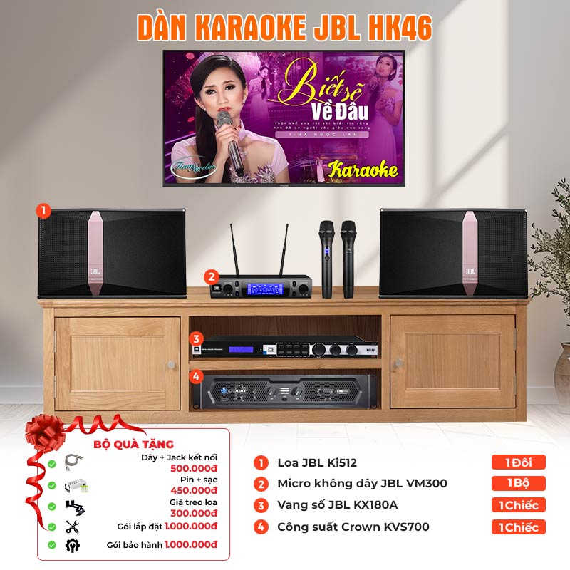 Dàn karaoke JBL HK46