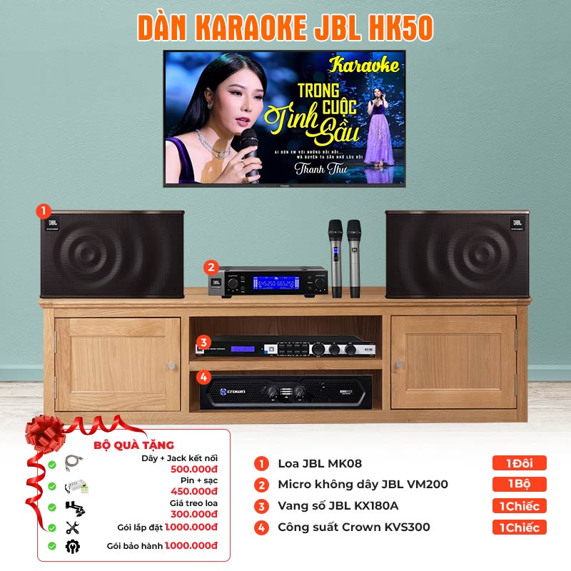 Dàn karaoke JBL HK50