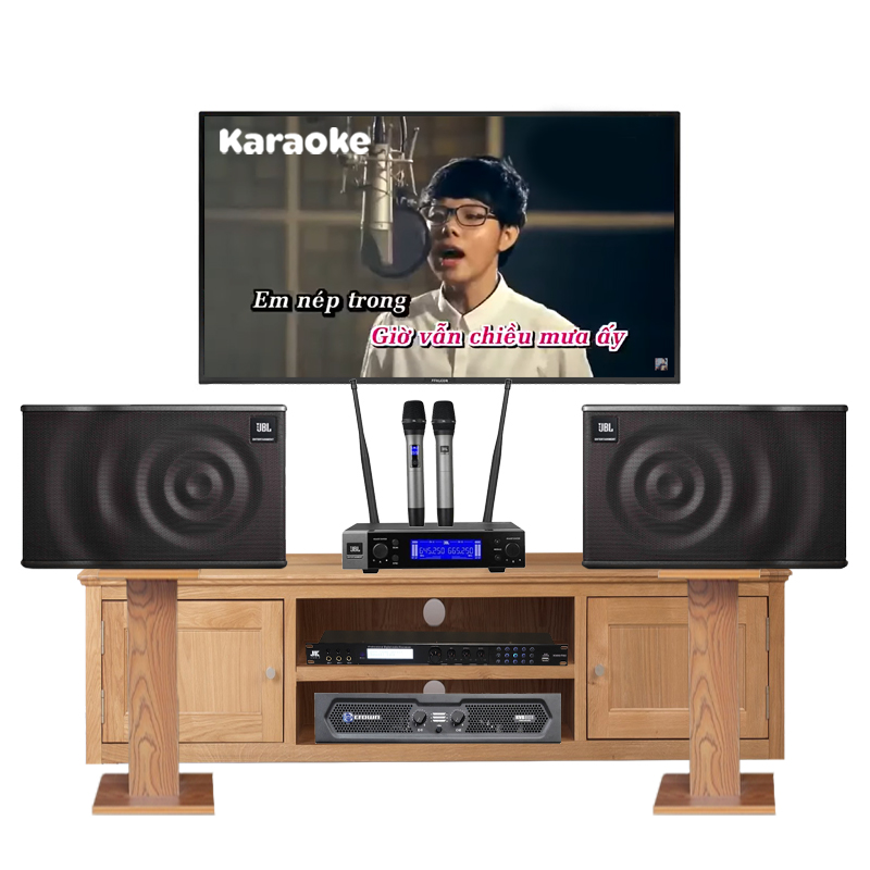 Dàn karaoke JBL HK50 (Jbl Mk08, Kvs300, Kx180a, Vm200)