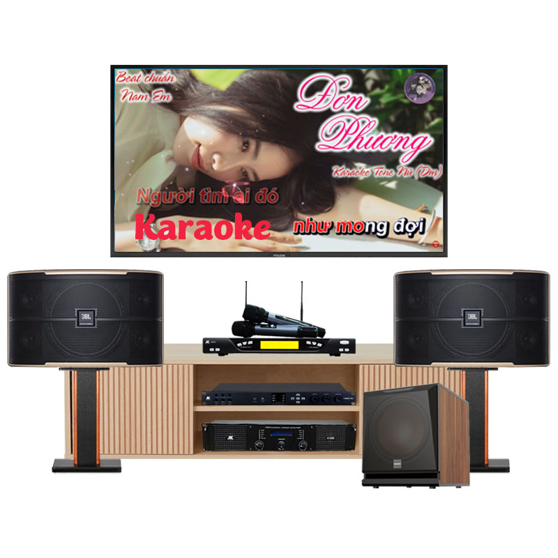 Dàn Karaoke JBL KH44 (JBL Pasion 12, H2600, X6000 plus, K800, Sub Paramax 4500D)