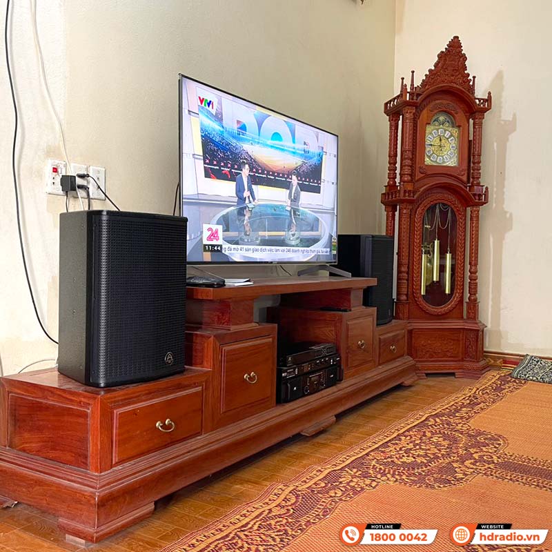 Dàn Karaoke Wharfedale KH48 (Wharfedale Sigma X10, Công suất H2600, DK2000, micro B3 Pro)-2