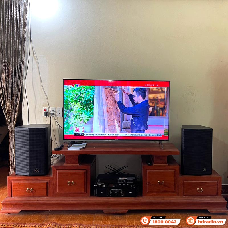 Dàn Karaoke Wharfedale KH48 (Wharfedale Sigma X10, Công suất H2600, DK2000, micro B3 Pro)-6