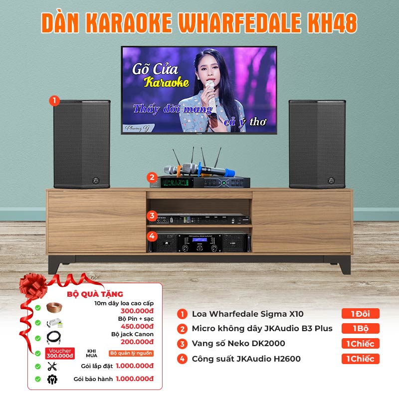 Dàn karaoke Wharfedale KH48