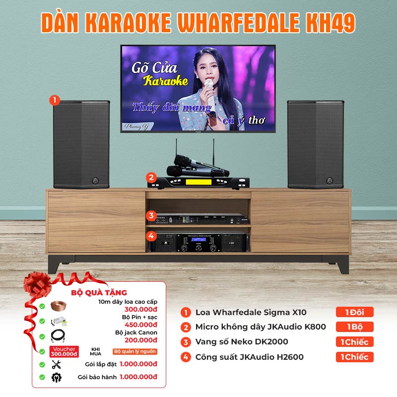 Dàn karaoke Wharfedale KH49