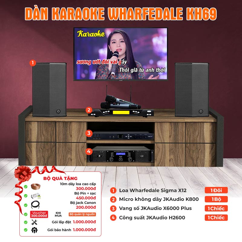Dàn karaoke Wharfedale KH69