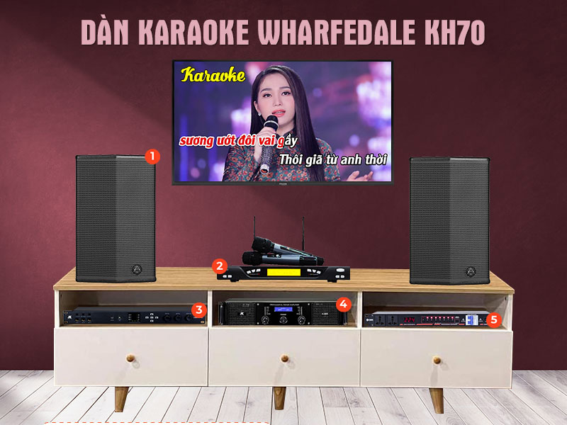 Dàn Karaoke Wharfedale KH70