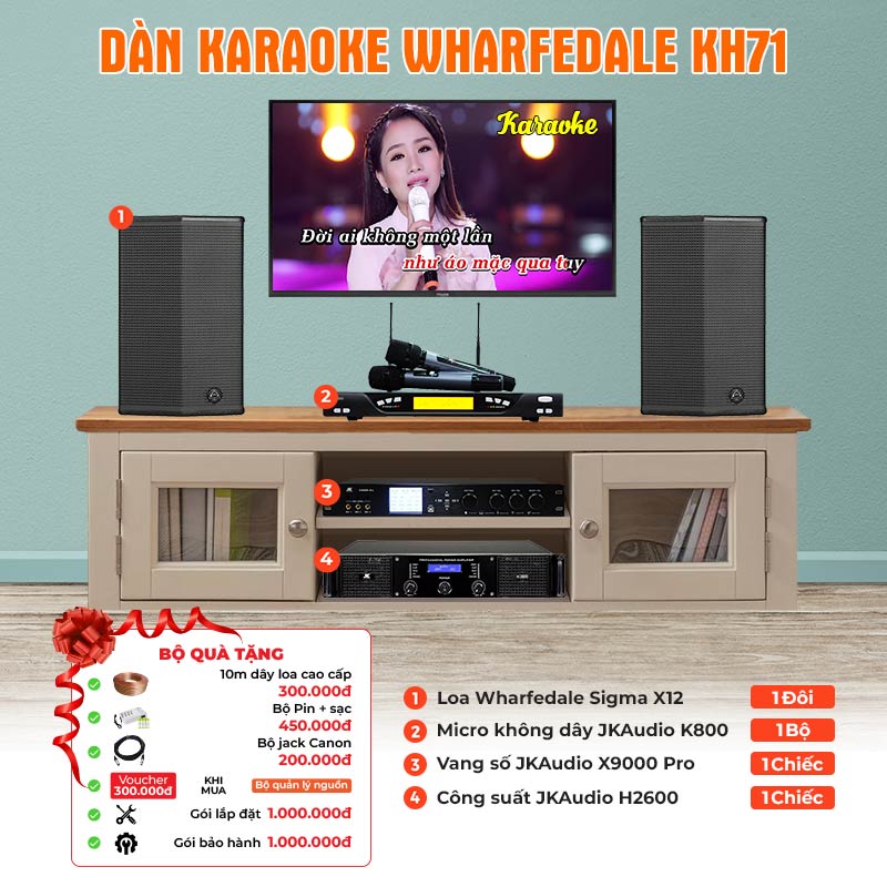 Dàn karaoke Wharfedale KH71