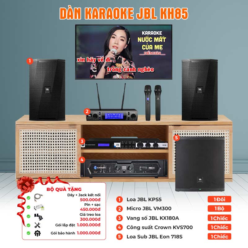 Dàn karaoke JBL KH85