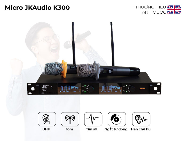 Micro không dây JKAudio K300