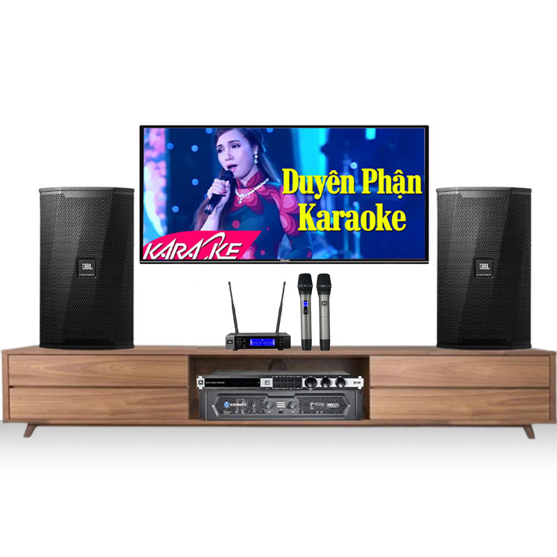 Dàn karaoke JBL cao cấp GD64 (JBL KPS1, Crown KVS500, JBL KX180A, JBL VM200)