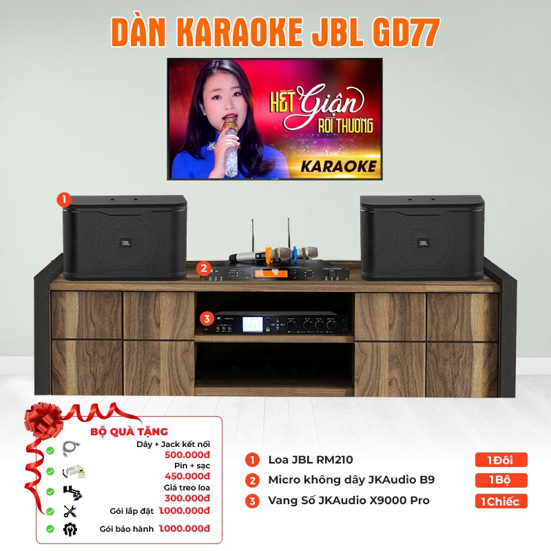 Dàn karaoke JBL GD77