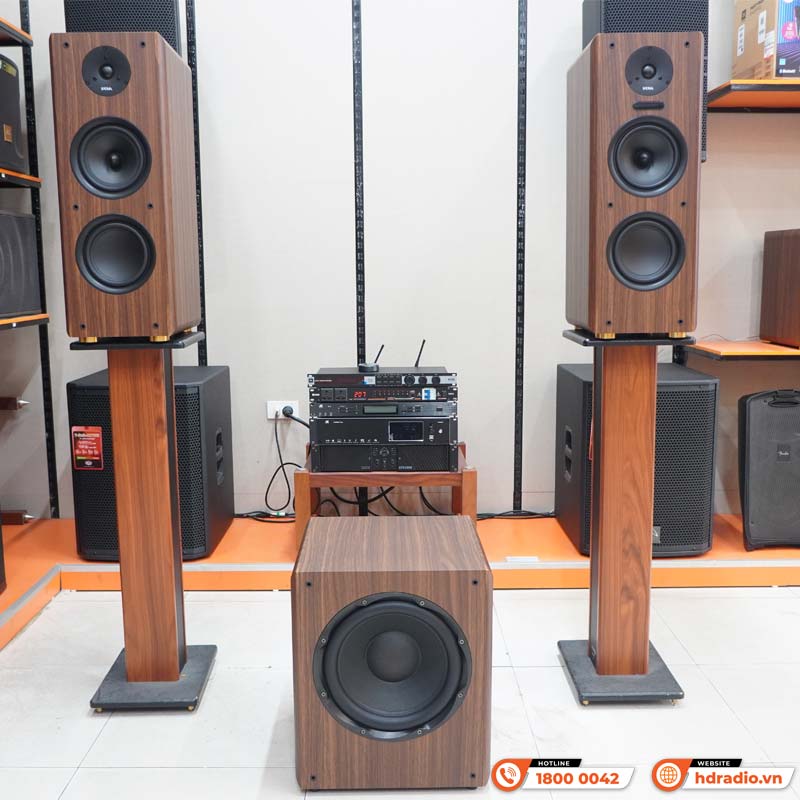 Dàn Karaoke Mini GD12 (Kadma BS56, Sub Su30, chân loa KST50)-1