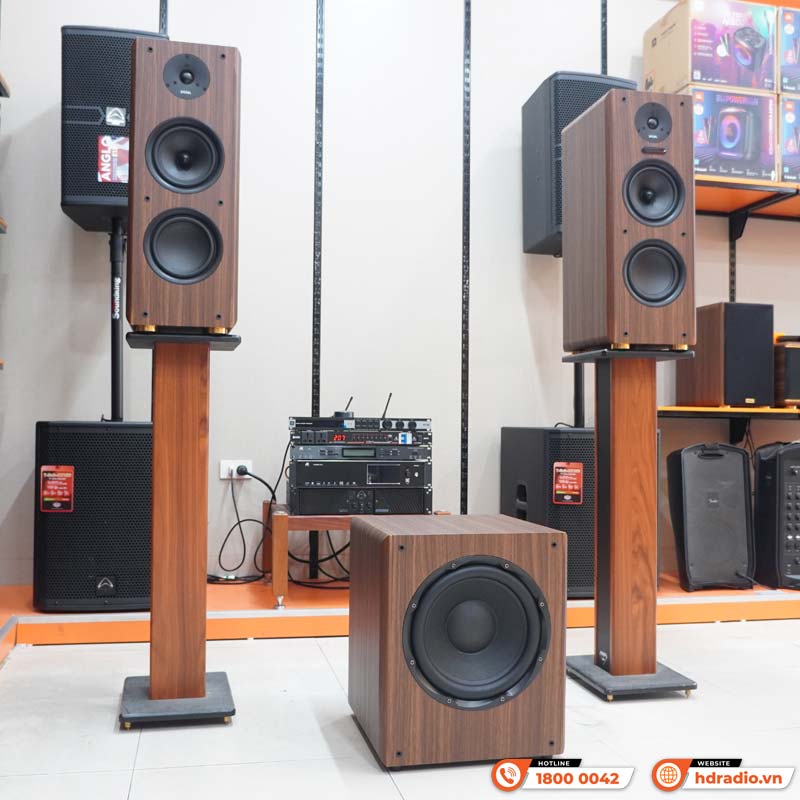 Dàn Karaoke Mini GD12 (Kadma BS56, Sub Su30, chân loa KST50)-2