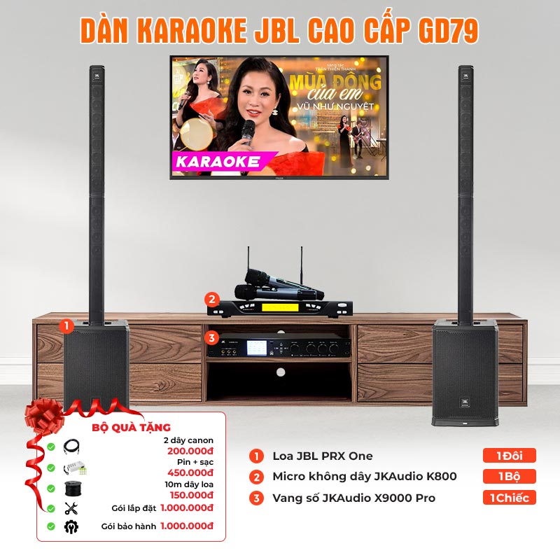 Dàn karaoke JBL cao cấp GD79