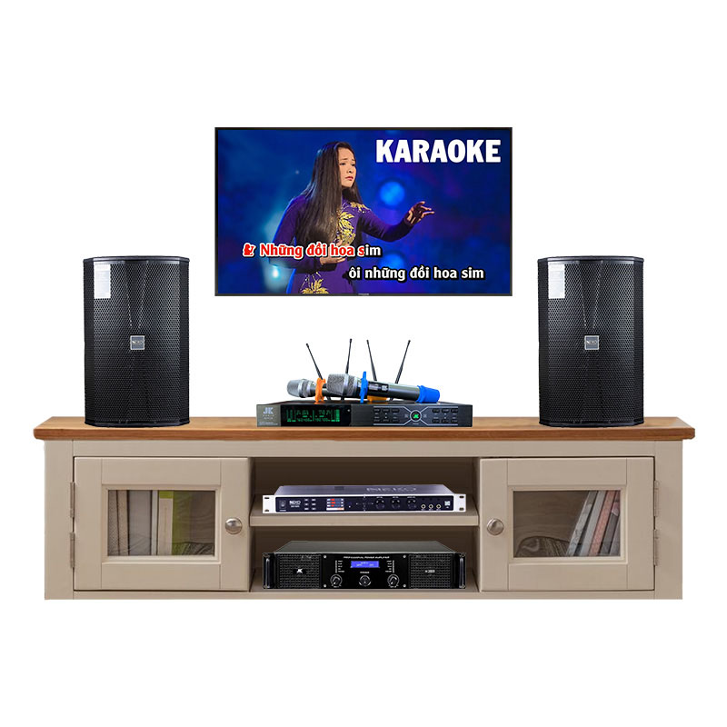Dàn karaoke gia đình GD84 (Neko NX12, JKAudio H2600, Neko DK1000, JKAudio B3 Plus)