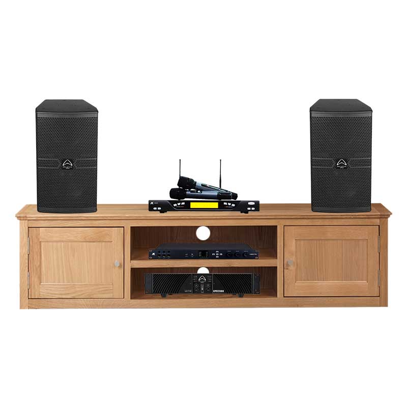 Dàn Karaoke Cao cấp HDR54 (Whafedale Anglo E12, Công suất, Jkaudio X6000 Plus, K800)