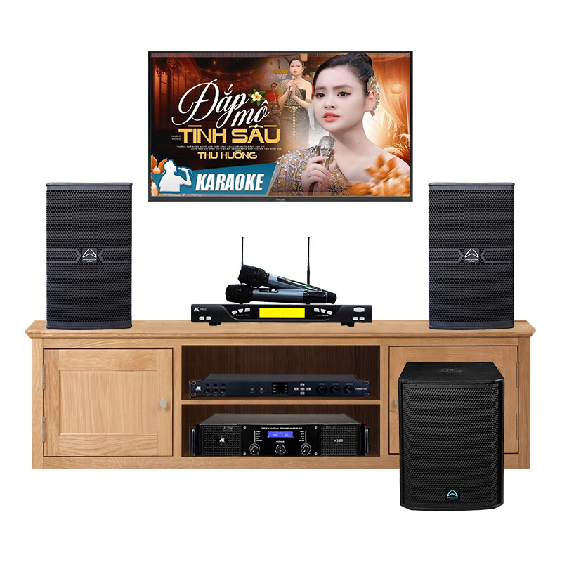 Dàn Karaoke Cao Cấp HDR66 ( Anglo X12A, H2600, X6000 Plus, K800,  AX15B)