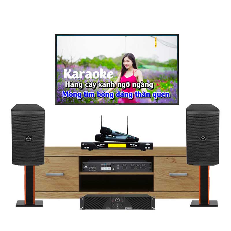 Dàn karaoke gia đình cao cấp HDR82 (Wharfedale Anglo E12, CPD 3600, JKaudio X9000 Pro, K800)