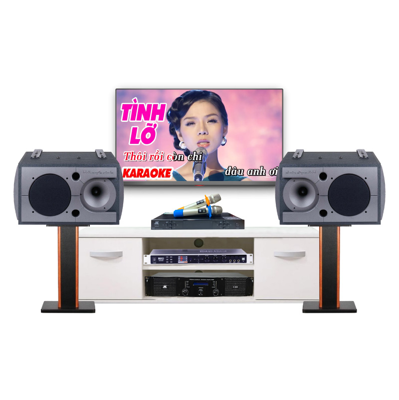 Dàn Karaoke Gia Đình HK66 (Wharfedale 3190, Vang Neko DK1000, JKaudio 2400, Micro B5 Plus)