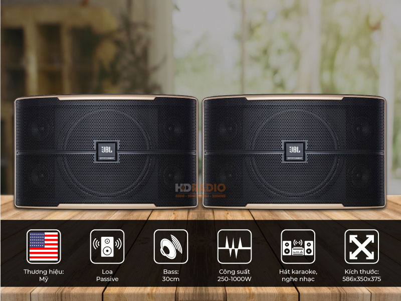 loa 3 đường tiếng bao gồm 5 củ loa