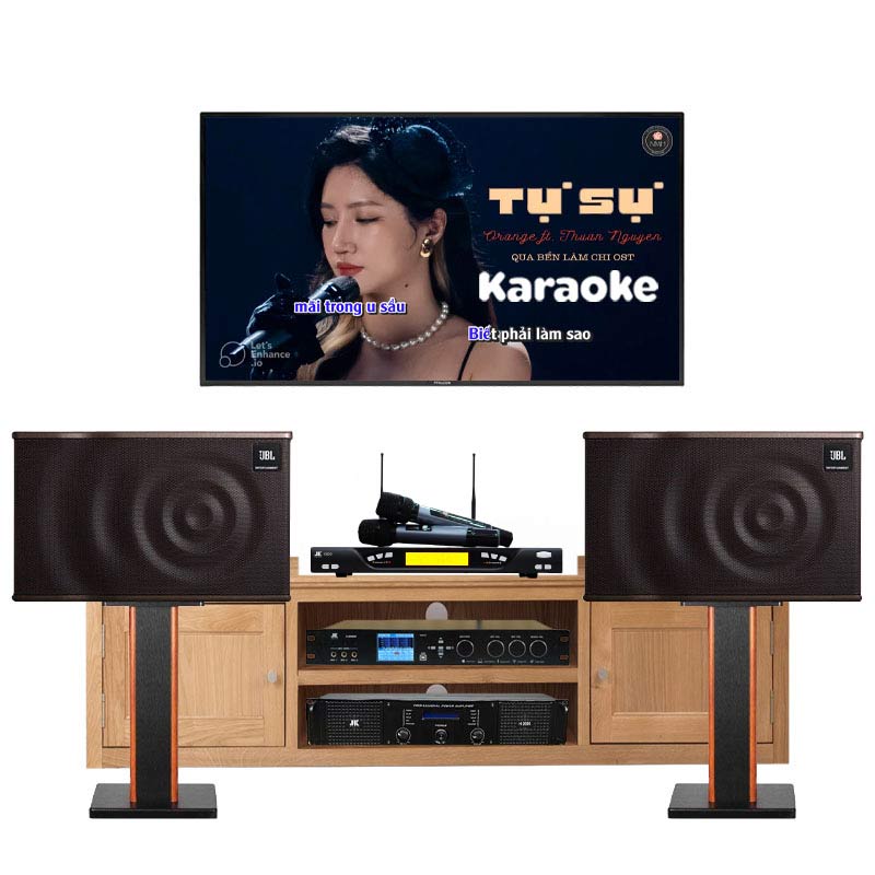 Dàn karaoke JBL HK74 (JBL MK12, X9000 Pro, H2600, Micro K800)