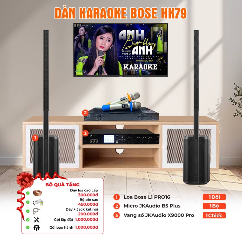 Dàn karaoke Bose HK79