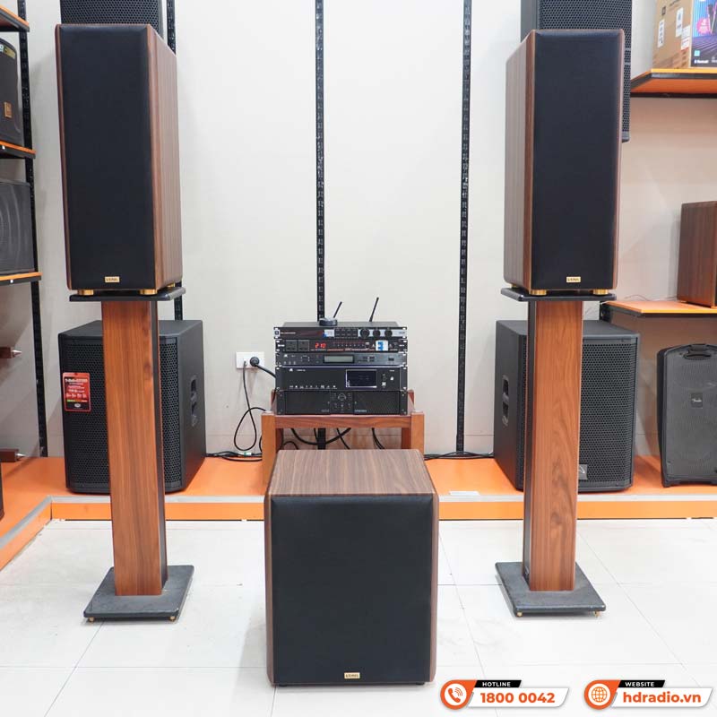 Dàn karaoke mini GD13 (Kadma BS56, Sub Su30, Chân loa KST70)-5