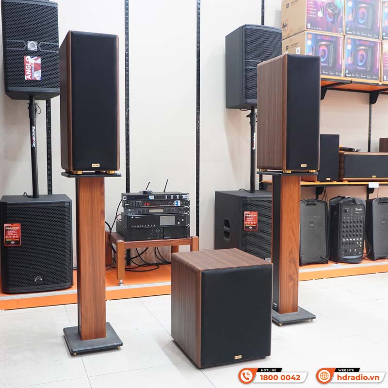 Dàn karaoke mini GD13 (Kadma BS56, Sub Su30, Chân loa KST70)-6