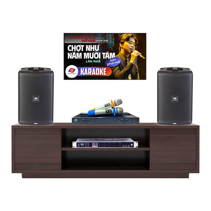 Dàn karaoke gia đình KGD60 (JBL EON ONE Compact, Neko DK1000, JKAudio B5 Plus)