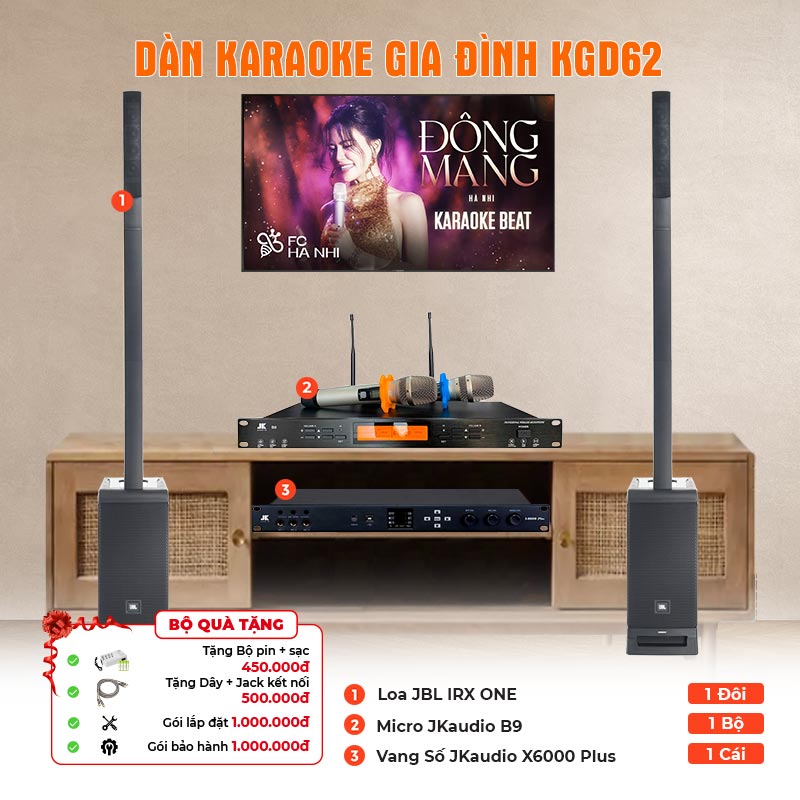 Dàn karaoke gia đình KGD62