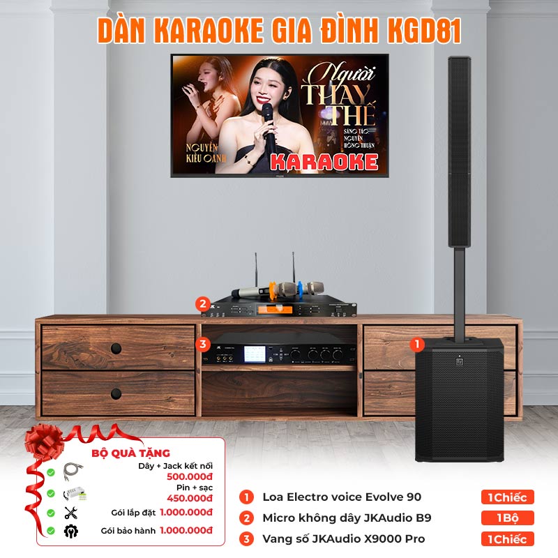 Dàn karaoke gia đình KGD81