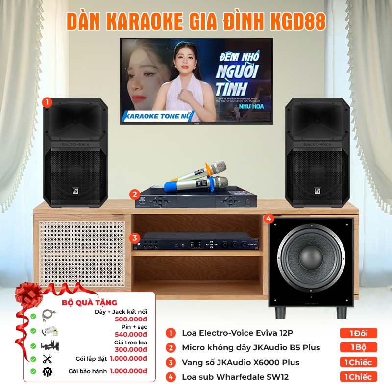 Dàn karaoke gia đình KGD88