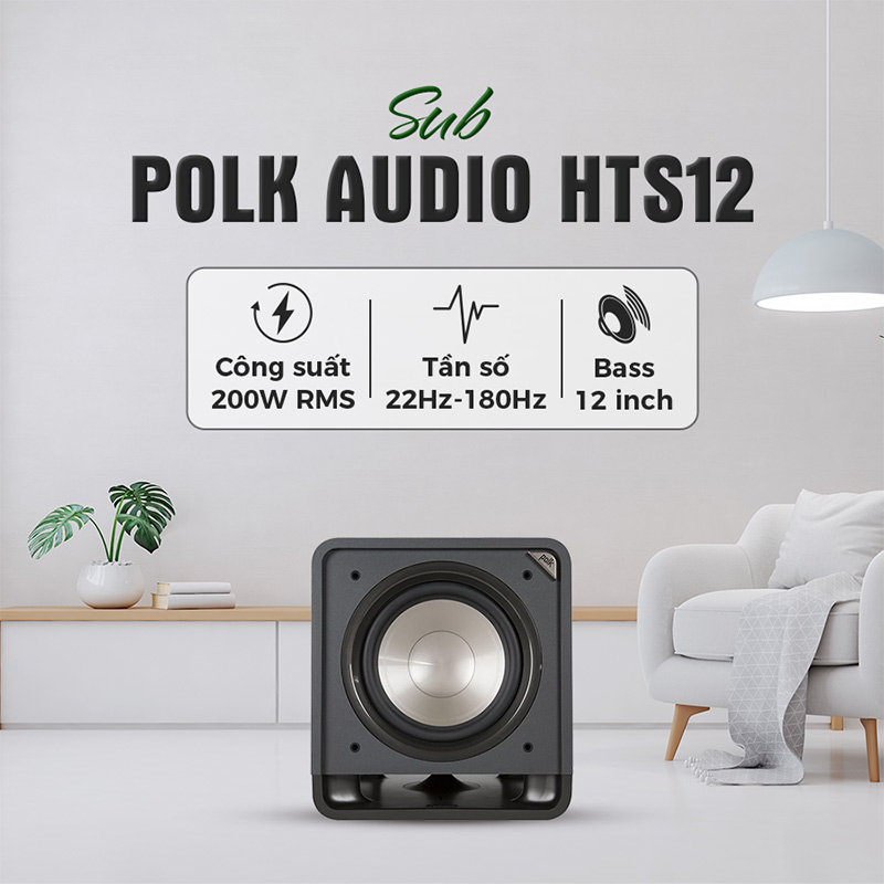 Loa sub Polk Audio HTS12