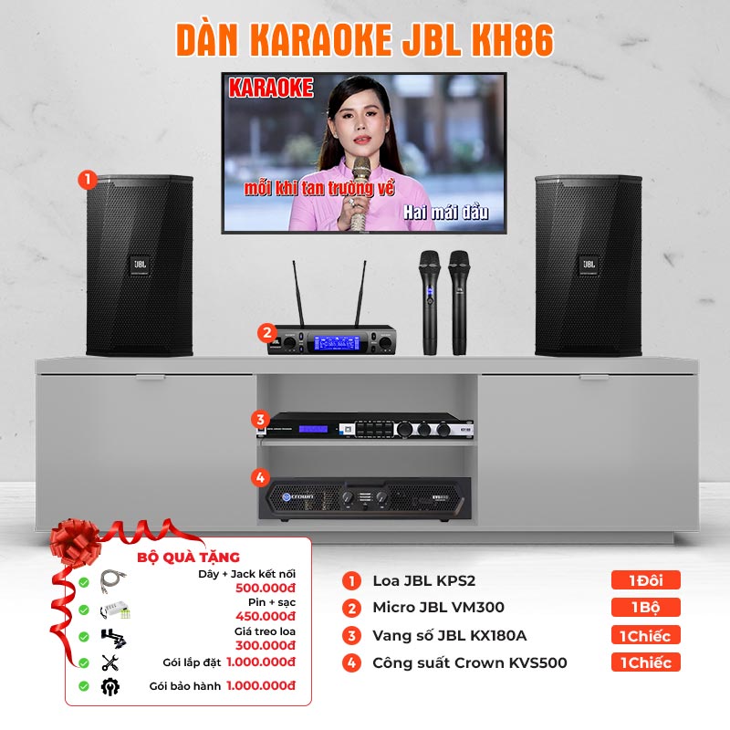 Dàn karaoke JBL KH86
