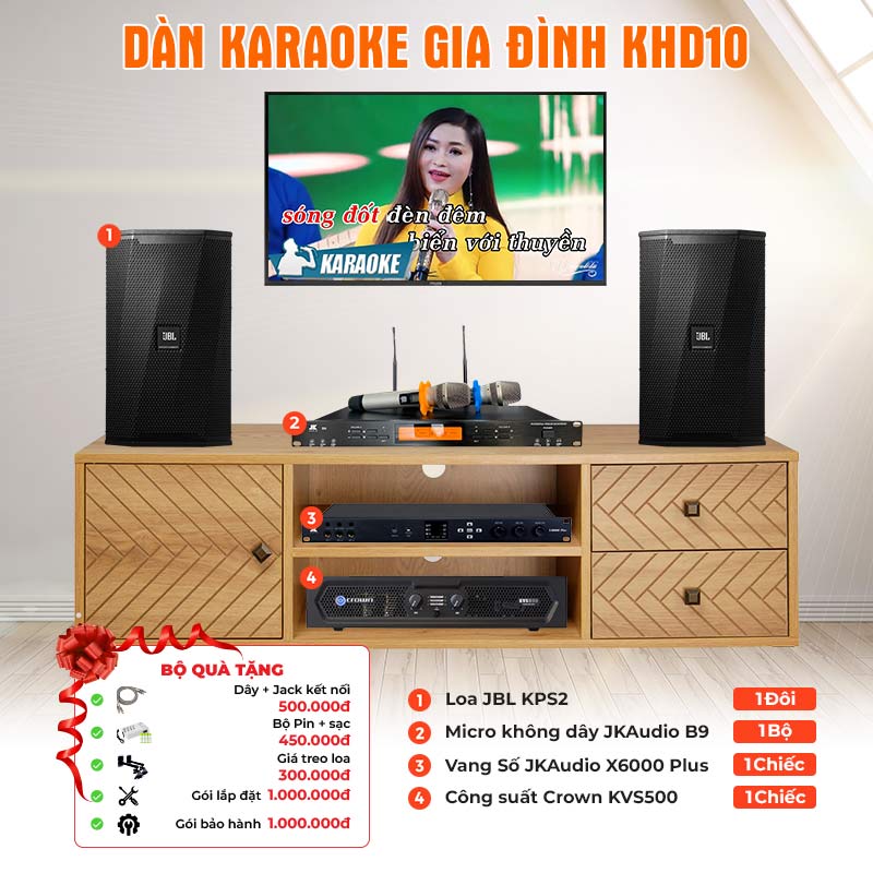 Dàn karaoke gia đình KHD10