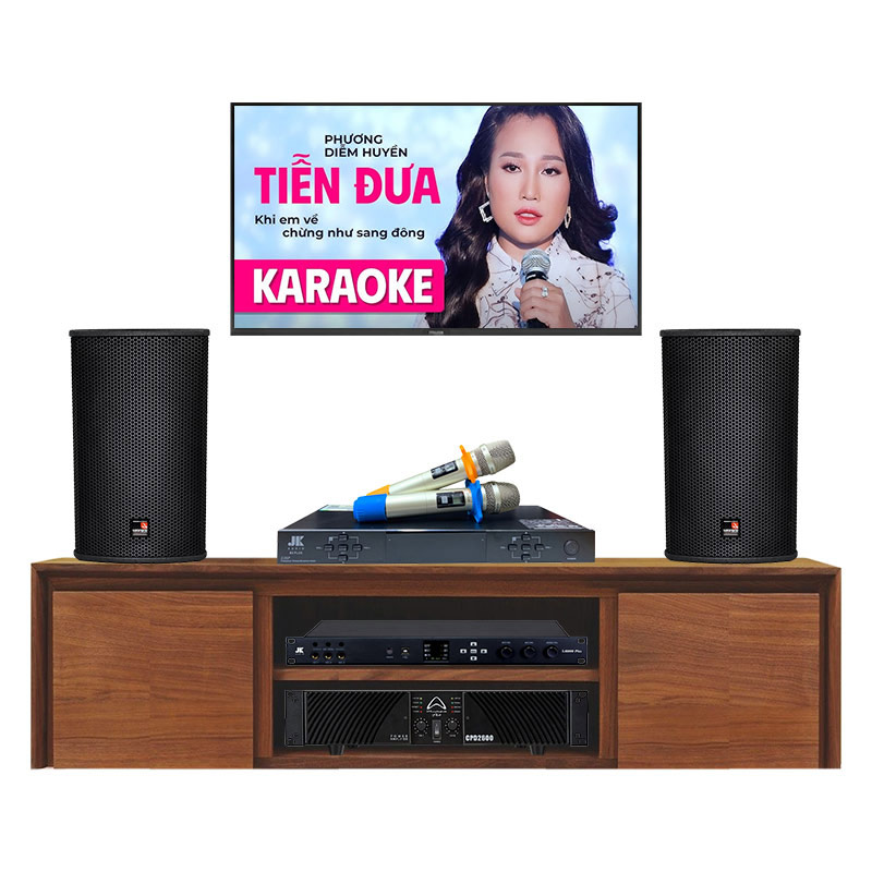 Dàn karaoke gia đình KHD21 (Tecnare E10, Wharfedale CPD2600, JKaudio X6000 Plus, B5 Plus)