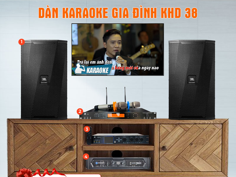 Dàn Karaoke Gia Đình KHD 38 Dàn Karaoke Gia Đình KHD 38