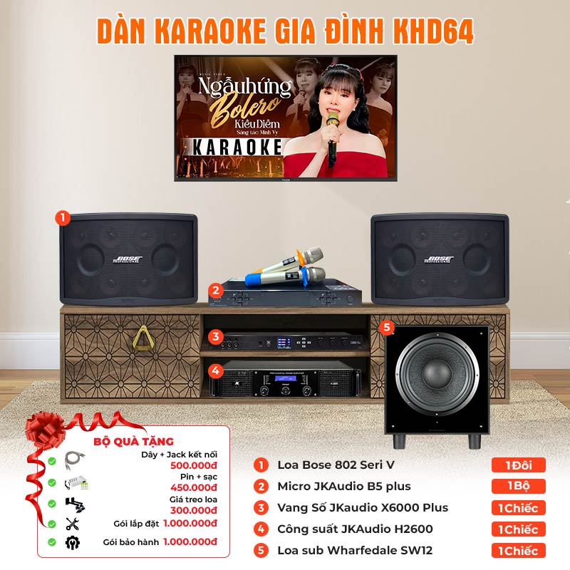 Dàn karaoke Bose KHD64