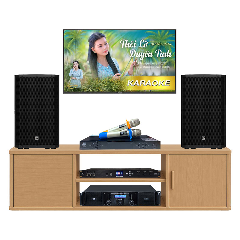 Dàn karaoke gia đình KHD72 (Electro voice ZLX12 G2, JKAudio H2600, X6000 Plus, B5 Plus)