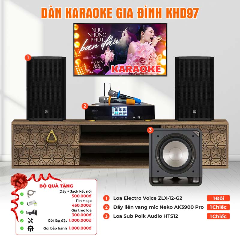 Dàn Karaoke Gia Đình KHD97