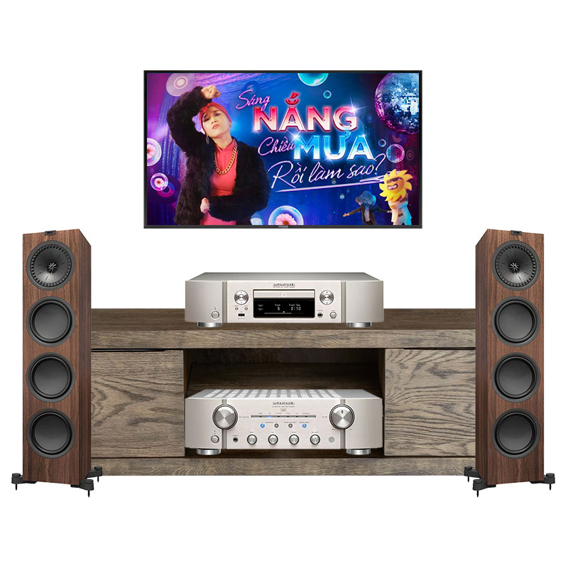 Dàn Nghe Nhạc GT26 (Kef Q950, Marantz PM8006, Đầu CD Marantz ND8006)