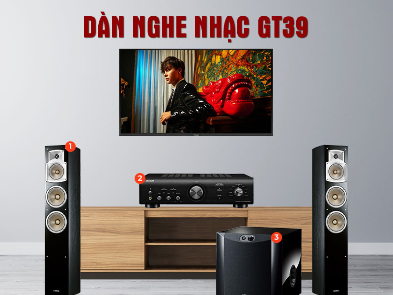 Dàn nghe nhạc GT39 Dàn nghe nhạc GT39