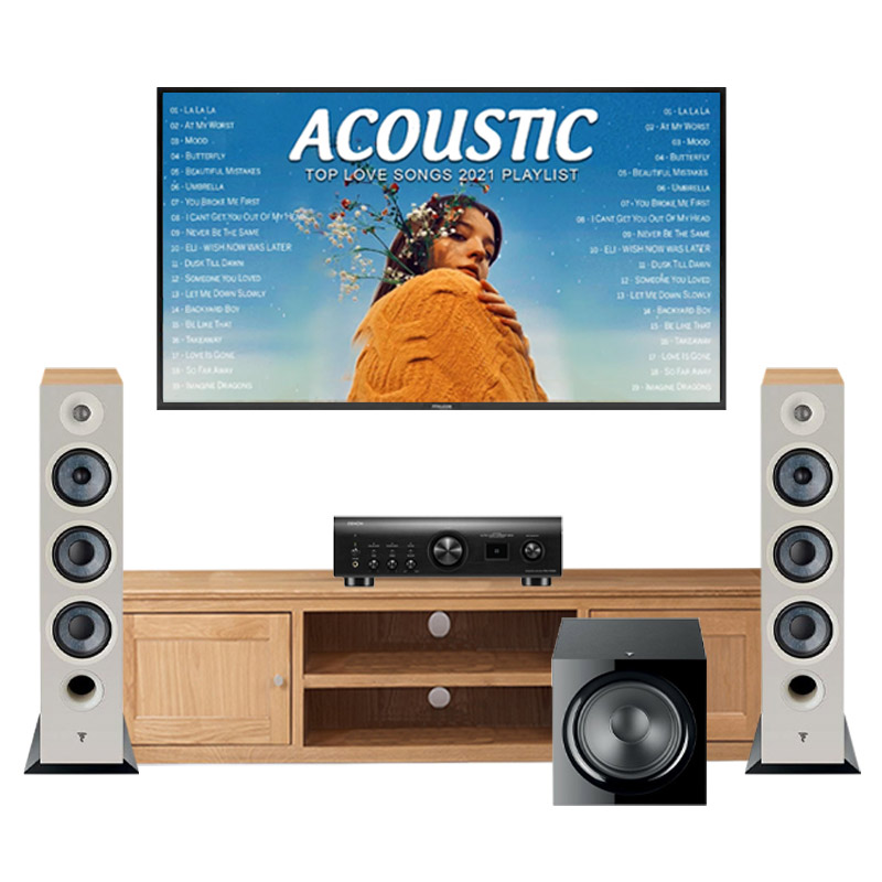 Dàn Nghe Nhạc Cao Cấp Focal HD82 (Focal Chora 826, Focal 600P, Denon PMA-1700NE)