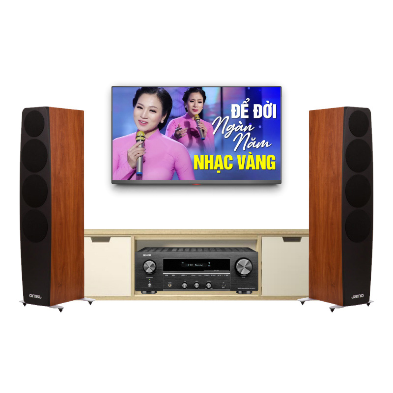 Dàn nghe nhạc vàng đa năng Jamo, Denon HD98 (Jamo C95II, Denon DRA-800H)