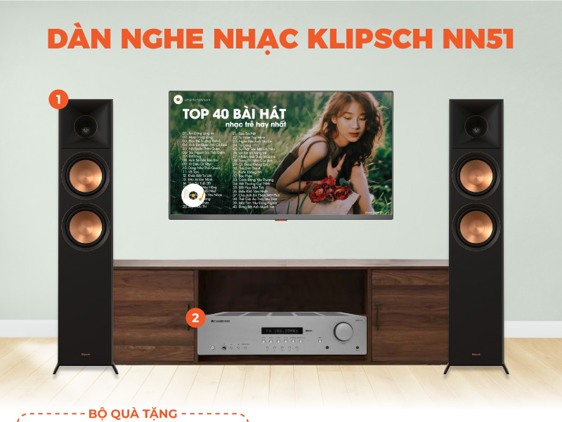 Dàn nghe nhạc Klipsch, Cambridge NN51